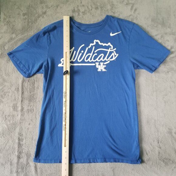 Kentucky Wildcats Tshirt Unisex Blue Size Medium The Nike Tee Script Logo - Picture 5 of 10